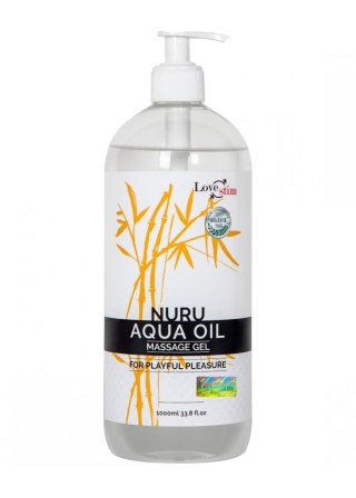 LoveStim - Olejek do masażu - NURU AQUA OIL 1000ml