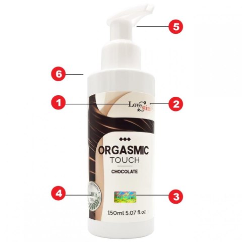 LoveStim - Olejek do masażu - ORGASMIC TOUCH CHOCOLATE 150 ml