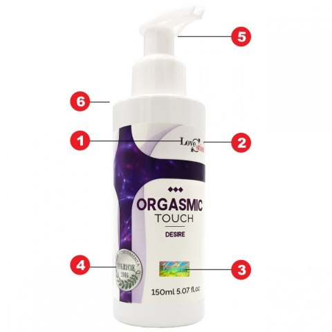 LoveStim - Olejek do masażu - ORGASMIC TOUCH DESIRE 150 ml LoveStim - Olejek do masażu - ORGASMIC TOUCH DESIRE 150 ml