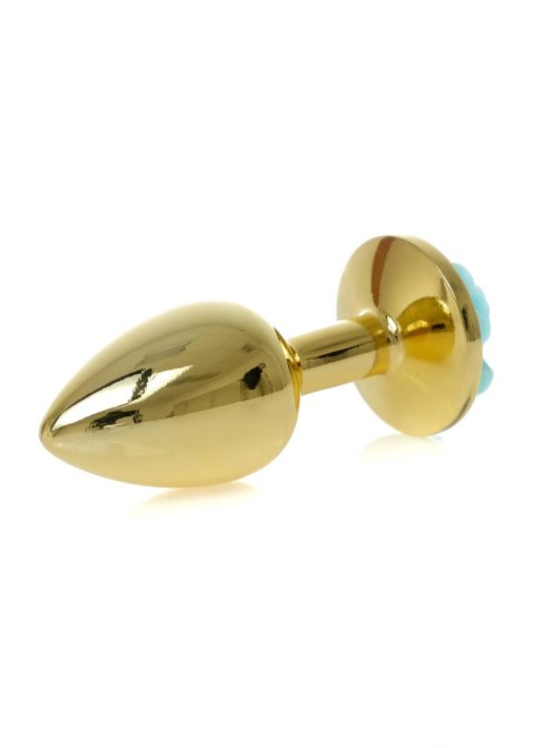 Plug-Jewellery Gold PLUG ROSE- Light Blue Plug-Jewellery Gold PLUG ROSE- Light Blue