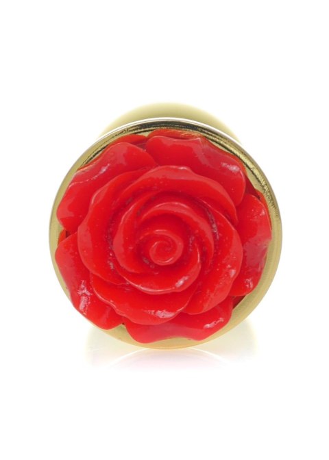Plug-Jewellery Gold PLUG ROSE- Red Plug-Jewellery Gold PLUG ROSE- Red