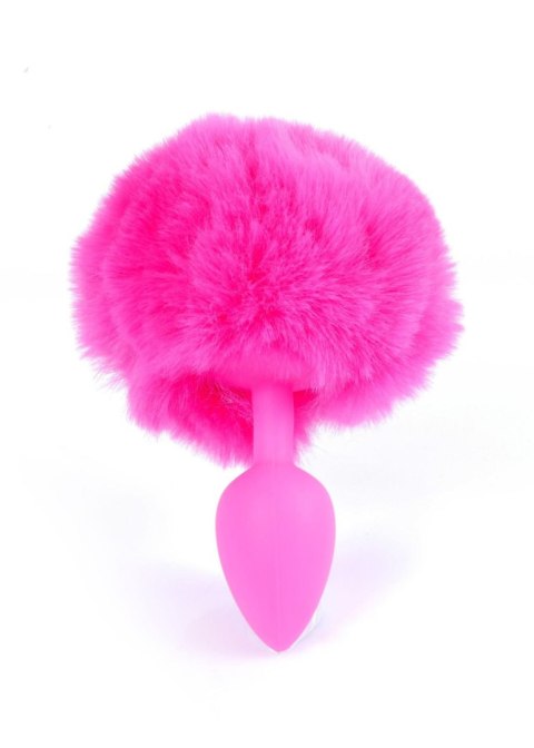 Plug-Jewellery Silicon PLUG - Bunny Tail - Pink Plug-Jewellery Silicon PLUG - Bunny Tail - Pink