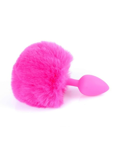 Plug-Jewellery Silicon PLUG - Bunny Tail - Pink Plug-Jewellery Silicon PLUG - Bunny Tail - Pink