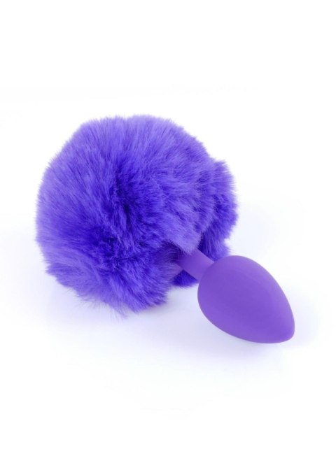 Plug-Jewellery Silicon PLUG - Bunny Tail - Purple Plug-Jewellery Silicon PLUG - Bunny Tail - Purple