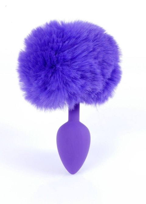 Plug-Jewellery Silicon PLUG - Bunny Tail - Purple Plug-Jewellery Silicon PLUG - Bunny Tail - Purple