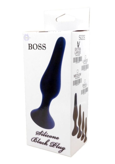 Plug-Silicone Plug Black - Extra Large Plug-Silicone Plug Black - Extra Large