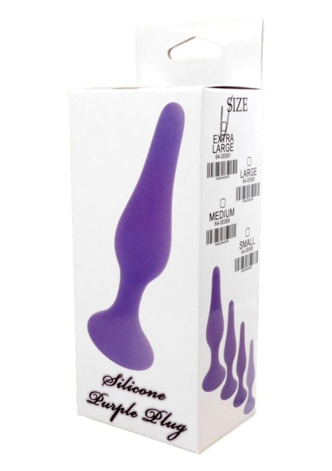 Plug-Silicone Plug Purple - Extra Large Plug-Silicone Plug Purple - Extra Large