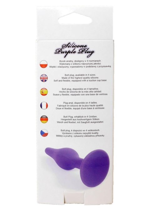 Plug-Silicone Plug Purple - Extra Large Plug-Silicone Plug Purple - Extra Large