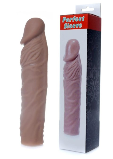 Stymulator-Perfect Sleeve Mulatto - extends 4 cm Stymulator-Perfect Sleeve Mulatto - extends 4 cm