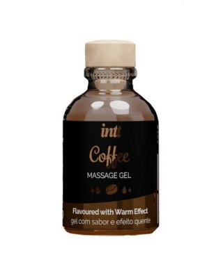 Intt - Rozgrzewający żel do masażu - Coffee Massage Gel 30 ml