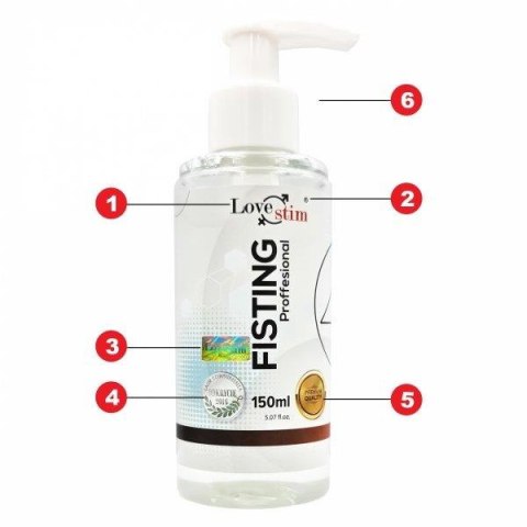 LoveStim - Żel do fistingu - Fisting Gel 150 ml LoveStim - Żel do fistingu - Fisting Gel 150 ml