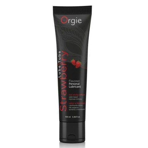 Orgie - Żel smakowy - Flavored Intimate Gel Strawberry 100 ml Orgie - Żel smakowy - Flavored Intimate Gel Strawberry 100 ml