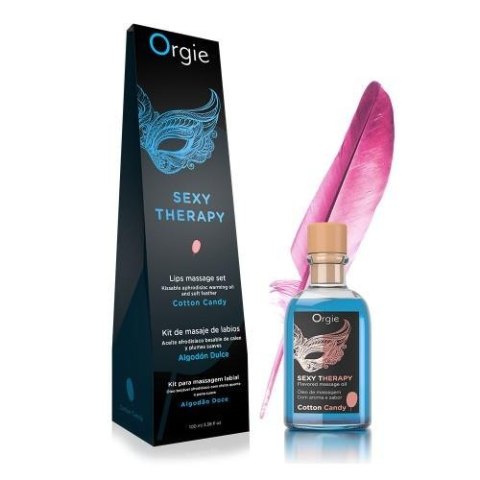 Orgie - Zestaw do masażu warg - LIPS MASSAGE KIT COTTON CANDY - 100 ML Orgie - Zestaw do masażu warg - LIPS MASSAGE KIT COTTON CANDY - 100 ML