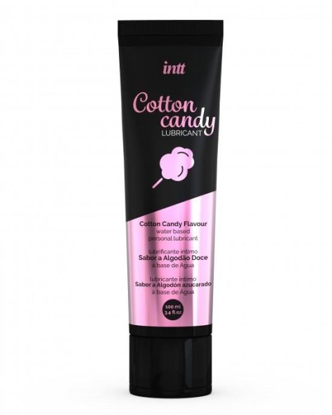 Intt - Żel na bazie wody smakowy - LUBRIFICANT COTTON CANDY 100 ml Intt - Żel na bazie wody smakowy - LUBRIFICANT COTTON CANDY 100 ml