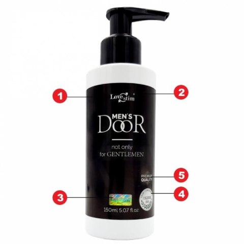 LoveStim - Żel analny - MEN DOOR 150ml LoveStim - Żel analny - MEN DOOR 150ml