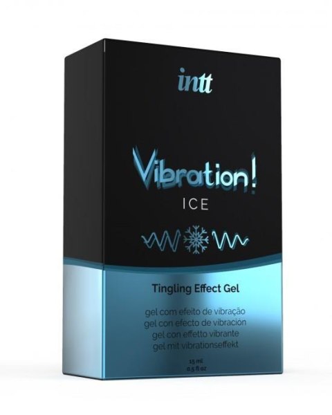 Intt - Żel - VIBRATION ICE 15 ml Intt - Żel - VIBRATION ICE 15 ml