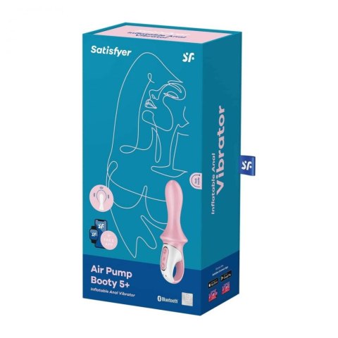 Air Pump Booty 5 Connect App red Air Pump Booty 5 Connect App red