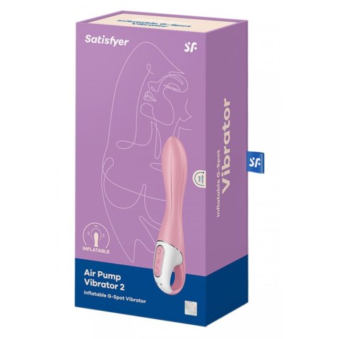 Air Pump Vibrator 2 light red Air Pump Vibrator 2 light red