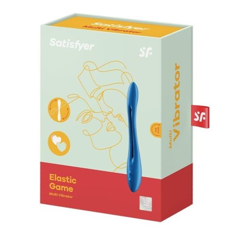 Elastic Game multi vibrator (Dark blue) Elastic Game multi vibrator (Dark blue)