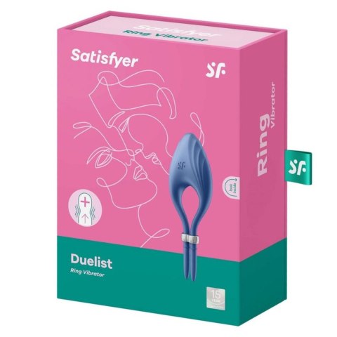 Pierścień-Duelist Ring Vibrator (Blue) Pierścień-Duelist Ring Vibrator (Blue)