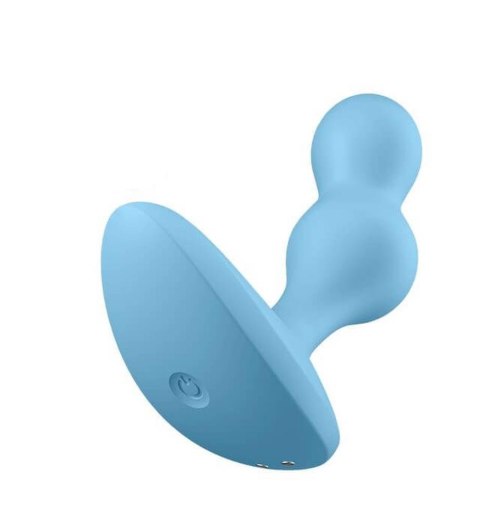 Plug-Vibrator Depp Diver Connect App (Light Blue) Plug-Vibrator Depp Diver Connect App (Light Blue)