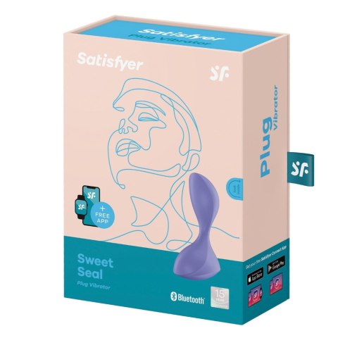 Plug-Vibrator Sweet Seal Connect App (Lilac) Plug-Vibrator Sweet Seal Connect App (Lilac)