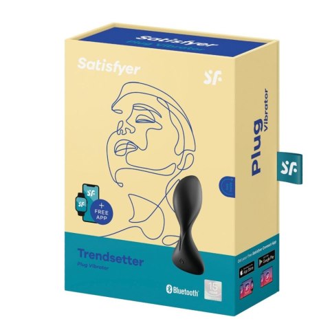 Plug-Vibrator Trendsetter Connect App (Black) Plug-Vibrator Trendsetter Connect App (Black)