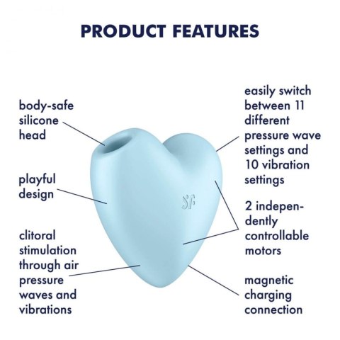 Stymulator-Cutie Heart (Blue) Stymulator-Cutie Heart (Blue)