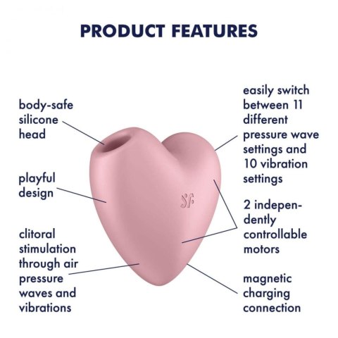 Stymulator-Cutie Heart (Light Red) Stymulator-Cutie Heart (Light Red)