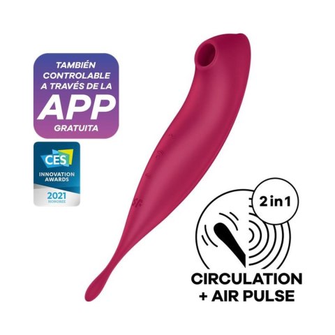 Twirling Pro Connect App dark red Twirling Pro Connect App dark red