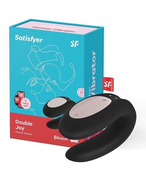 Wibrator - Double Joy Partner Vibrator Black Wibrator - Double Joy Partner Vibrator Black