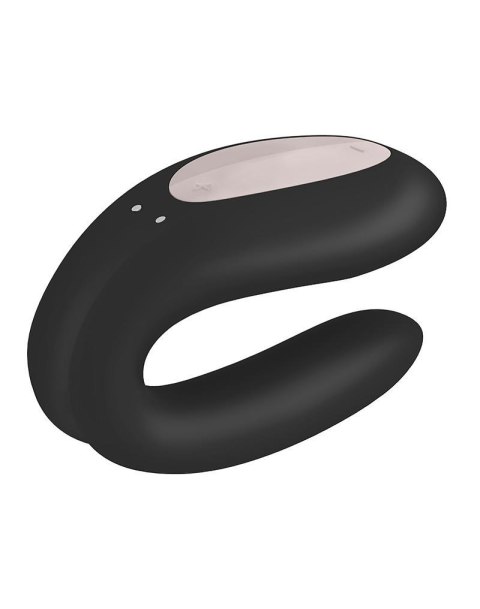 Wibrator - Double Joy Partner Vibrator Black Wibrator - Double Joy Partner Vibrator Black