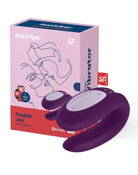 Wibrator - Double Joy Partner Vibrator Violet Wibrator - Double Joy Partner Vibrator Violet