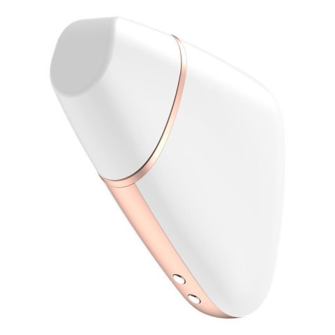 Wibrator - Love Triangle Air Pulse Stimulator + Vibration White Wibrator - Love Triangle Air Pulse Stimulator + Vibration White