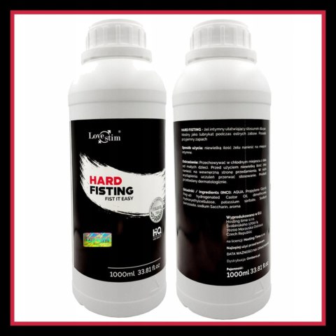LoveStim - Żel do fistingu - Hard Fisting 1000ml LoveStim - Żel do fistingu - Hard Fisting 1000ml