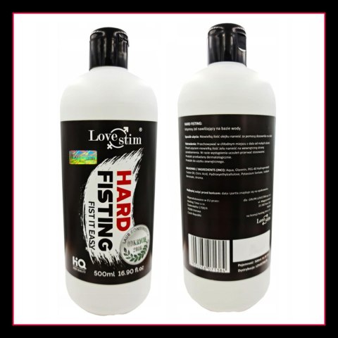LoveStim - Żel do fistingu - Hard Fisting 500ml LoveStim - Żel do fistingu - Hard Fisting 500ml