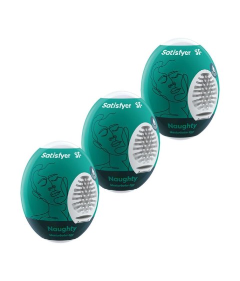 Masturbator-Eggs (set of 3 Naughty) Masturbator-Eggs (set of 3 Naughty)
