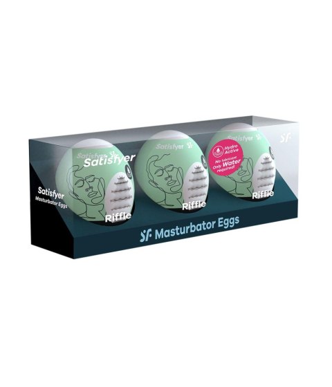 Masturbator-Eggs (set of 3 Riffle) Masturbator-Eggs (set of 3 Riffle)