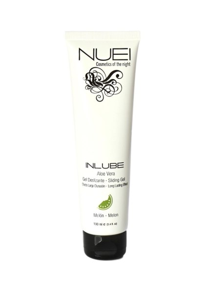 Nuei - Żel smakowy - Melon - water based sliding gel - 100ml