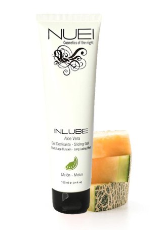 Nuei - Żel smakowy - Melon - water based sliding gel - 100ml