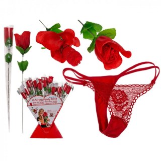 Stringi Rose with red G- string