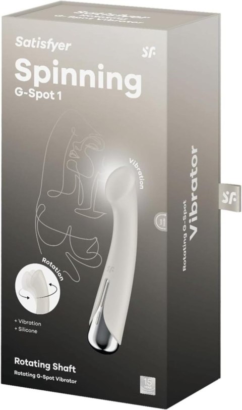 Satisfyer Spinning G-Spot 1 Beige Satisfyer Spinning G-Spot 1 Beige