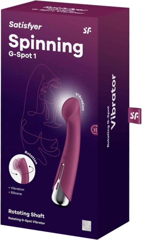 Satisfyer Spinning G-Spot 1 Red Satisfyer Spinning G-Spot 1 Red
