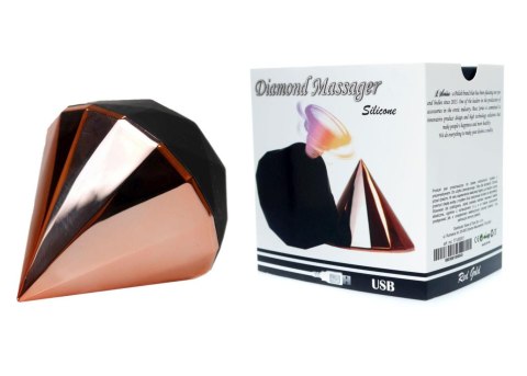 Stymulator-Diamond Air Massager USB 7 Function Red Gold Stymulator-Diamond Air Massager USB 7 Function Red Gold