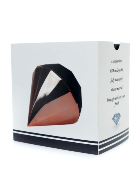 Stymulator-Diamond Air Massager USB 7 Function Red Gold Stymulator-Diamond Air Massager USB 7 Function Red Gold