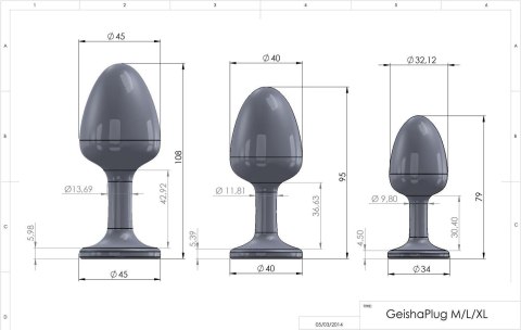 GEISHA PLUG DIAMOND M GEISHA PLUG DIAMOND M