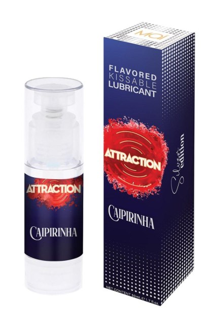 Attraction - Żel na bazie wody - LUBRICANT ATTRACTION CAIPIRINHA 50 ML