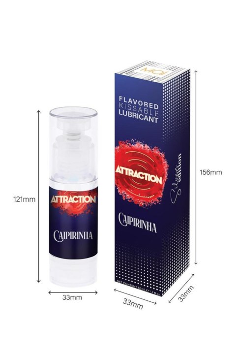 Attraction - Żel na bazie wody - LUBRICANT ATTRACTION CAIPIRINHA 50 ML