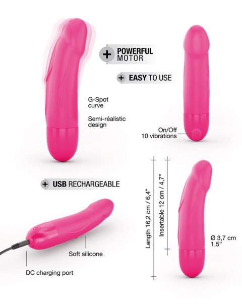 REAL VIBRATION S MAGENTA 2.0 - RECHARGEABLE REAL VIBRATION S MAGENTA 2.0 - RECHARGEABLE