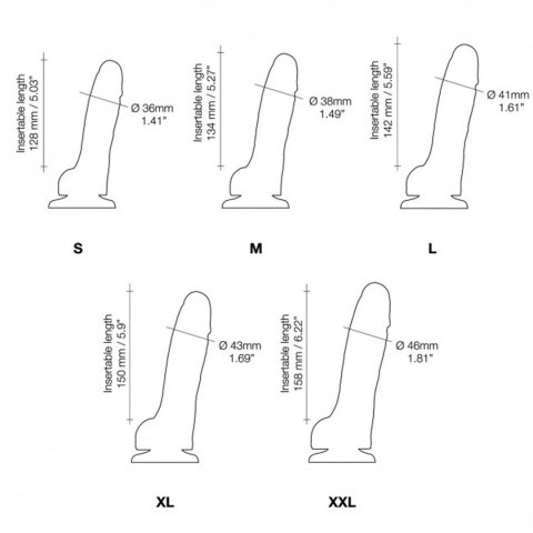 SLIDING SKIN REALISTIC DILDO FUSHIA M SLIDING SKIN REALISTIC DILDO FUSHIA M